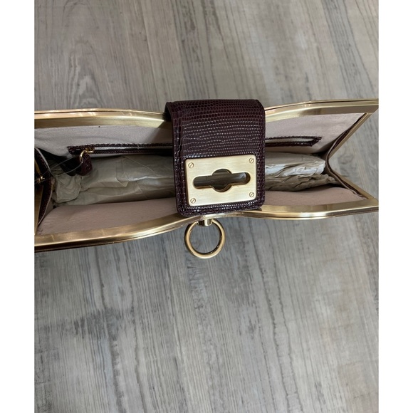 Burgundy Ann Taylor Clutch - Picture 3 of 3